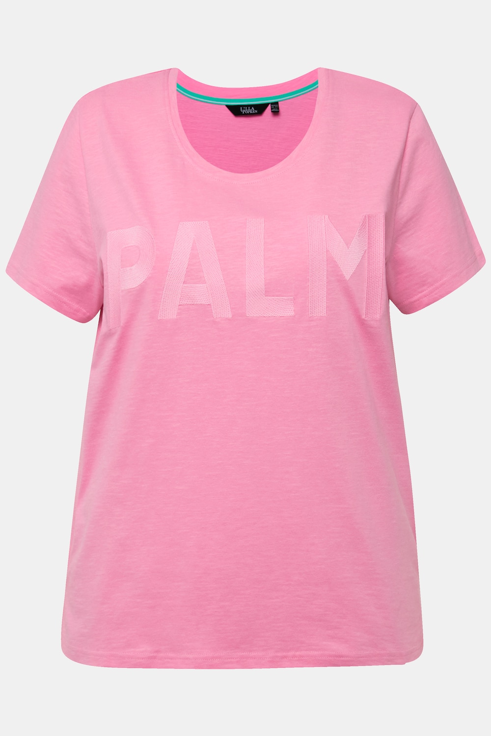 Stora storlekar T-shirt, Dam, rosa, storlek: 50/52, Bomull/Polyester, Ulla Popken