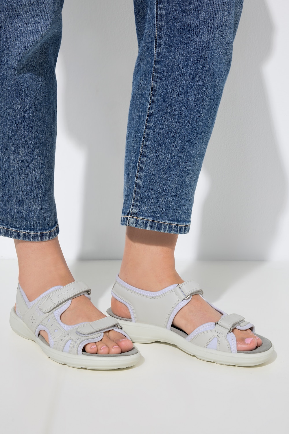 Jomos Trekking-Sandalen, leicht, Klettriegel, Weite H