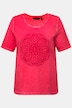 T-shirt, mandala, classic, ronde hals, korte mouwen