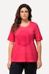 T-shirt, mandala, classic, ronde hals, korte mouwen