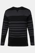 JP 1880 nattdrakt, magepassform, todelt, striper rundt, til 8XL