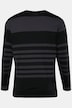 JP 1880 nattdrakt, magepassform, todelt, striper rundt, til 8XL