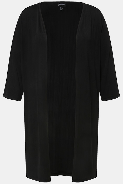 Longline Jersey Cardigan black Ulla Popken