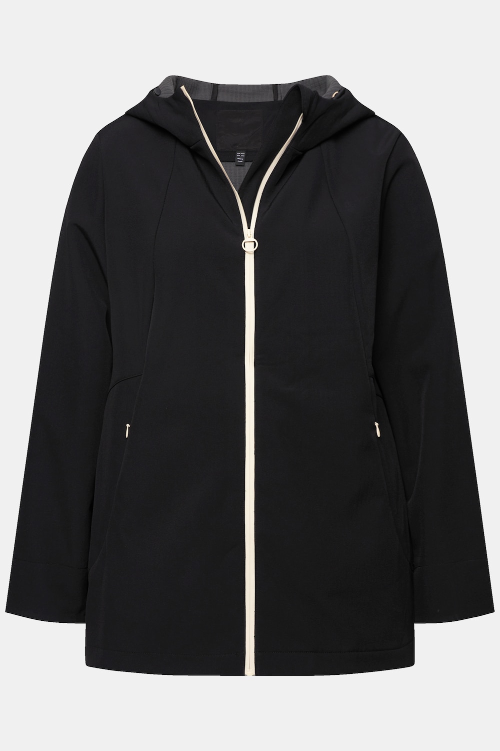 Stora storlekar HYPRAR Softshelljacka, Dam, svart, storlek: 42/44, Polyester, Ulla Popken