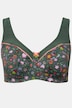 Reggiseno sostenitivo senza ferretto con mix di fantasie e coppa C-F
