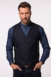 Gilet JP 1880, laine mélangée, dos en maille, fines rayures – jusqu'au 7 XL