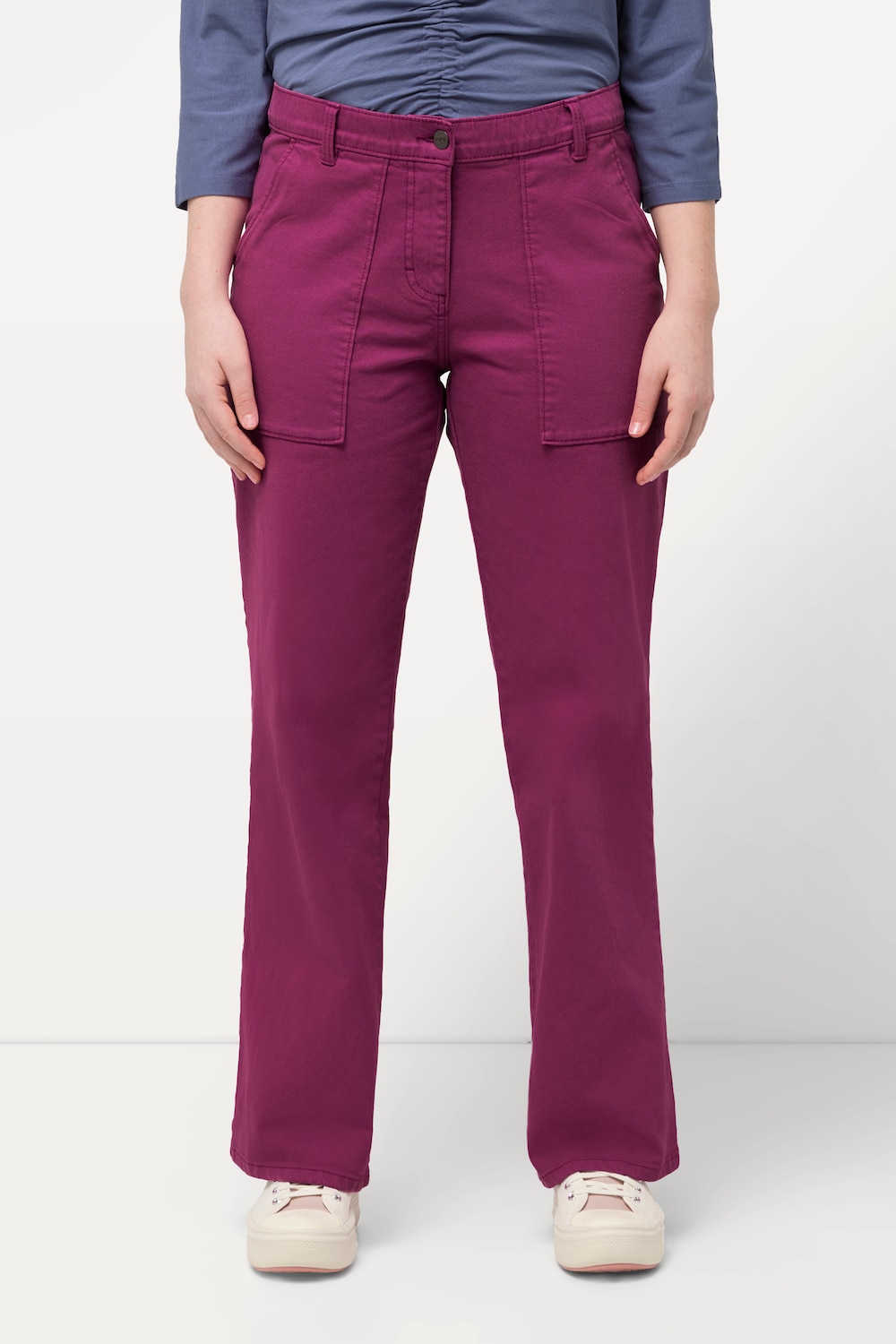 Große Größen Color-Jeans Mary, Damen, rot, Größe: 46, Baumwolle, Ulla Popken