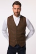 Gilet JP 1880 à carreaux, dos en maille – jusqu'au 7 XL