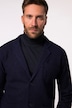 Veste en maille JP 1880, col à revers, laine - jusqu'au 7 XL