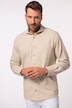 Chemise en flanelle JP 1880, manches longues, col requin, coupe Comfort Fit - jusqu'au 8 XL