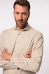 Chemise en flanelle JP 1880, manches longues, col requin, coupe Comfort Fit - jusqu'au 8 XL