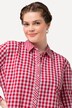 Checkered Long Sleeve Button-Down Shirt