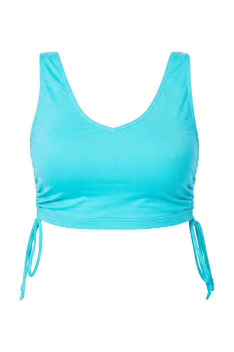 Bikiny top, měkké košíčky, postranní řasící stuhy