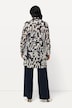 Longbluse, grafisches Design, Hemdkragen, Langarm