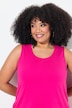 Tank Round Neck Pocket Knit Swing Tunic