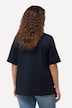 Genser/sweatshirt, ståkrage, pyntebånd, halve ermer, modalblanding