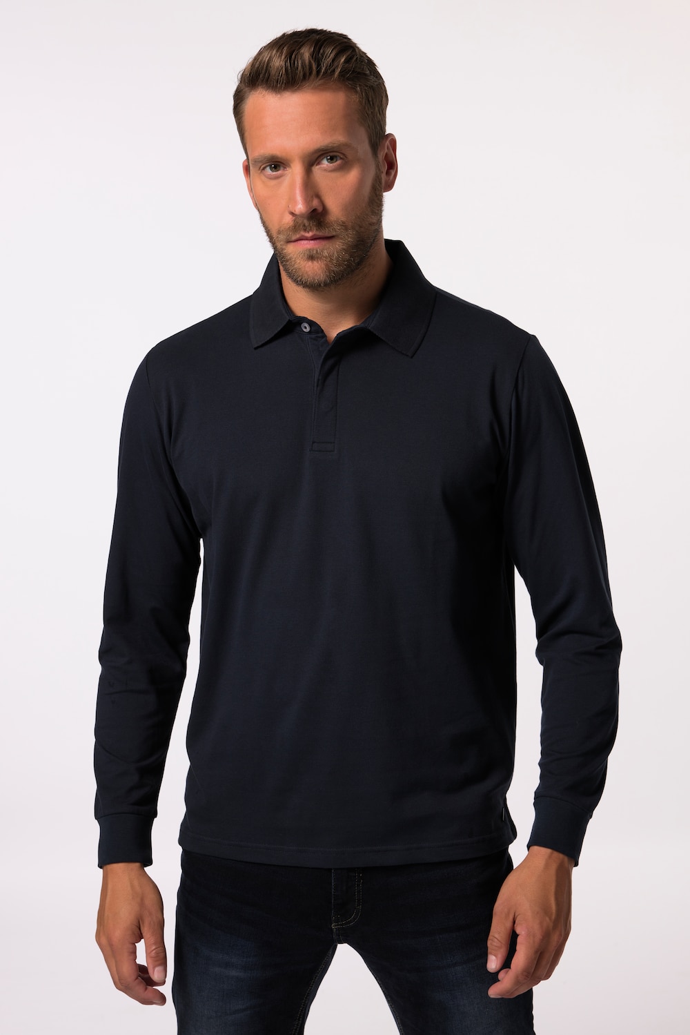 Große Größen Poloshirt FLEXNAMIC®, Herren, blau, Größe: 5XL, Baumwolle, JP1880