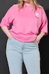 Mom jeans, sierkraaltjes, 5-pocket