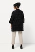 Jacke, 3D-Struktur, A-Linie, V-Ausschnitt, 3/4-Arm