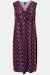 Matte Jersey Dot Print Empire Tank A-line Pocket Dress