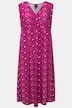 Matte Jersey Dot Print Empire Tank A-line Pocket Dress