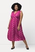 Matte Jersey Dot Print Empire Tank A-line Pocket Dress