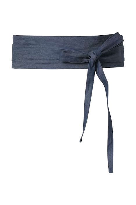 Zavazovací pásek, džínový vzhled, univerzální velikost