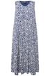 Maxikleid, gemustert, A-Linie, V-Ausschnitt, ärmellos