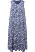 Maxi šaty, vzorované, A střih, výstřih do V, bez rukávů
