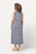 Maxikleid, gemustert, A-Linie, V-Ausschnitt, ärmellos