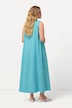 Printed Sleeveless V-Neck Maxi Dress
