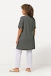 T-shirt, met patroon, A-lijn, ronde hals, halve mouwen