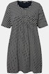 Printed Short Sleeve Knit Tunic