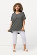 Printed Short Sleeve Knit Tunic