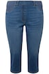Capri džíny Sienna, úzké nohavice, elastický pas, strečové