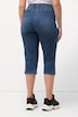Corsaire en jean stretch Sienna, jambe étroite et taille élastique