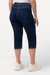 Capri-Jeans Sienna, schmales Bein, Elastikbund, Stretch