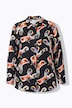 Overhemdblouse, landhuisprint, overhemdkraag, lange mouwen