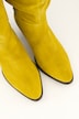 Slouchy-Stiefel, XL-Schaft, Suede, Lammwolle, Weite H