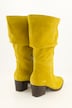Slouchy-Stiefel, XL-Schaft, Suede, Lammwolle, Weite H