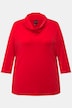Waterfall Collar 3/4 Sleeve Lyocell Tee