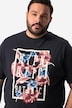 Men+ T-Shirt, Halbarm, Dreams Print, bis 84/86