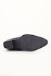 Leder-Stiefeletten, Kunstpelz, Wechselfußbett, Weite H