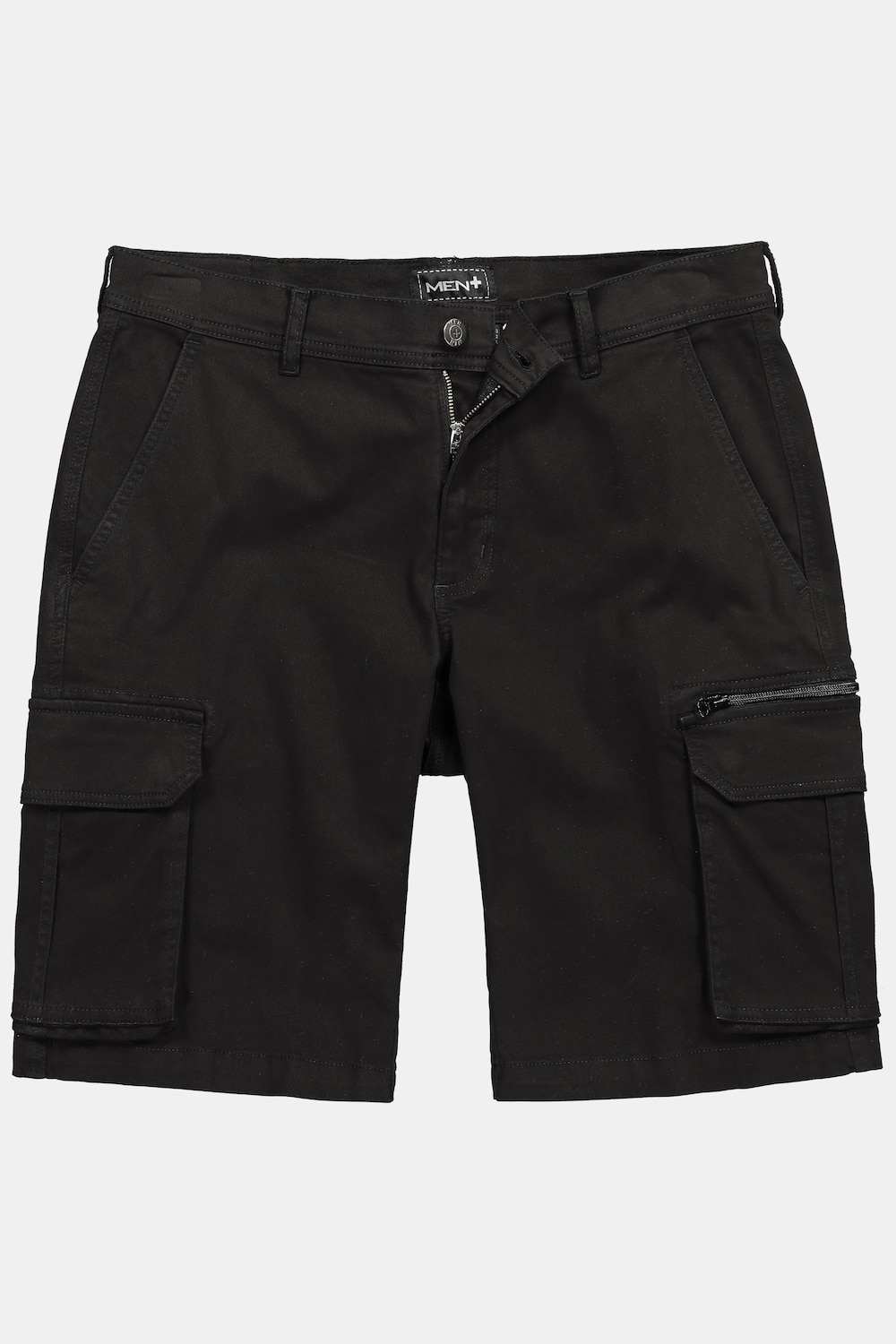 cargobermuda, buik-fit, veel zakken, tot maat 72