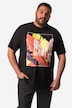 Men+ T-shirt, korte mouwen, print op de voorkant, tot 84/86