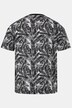 Men+ T-Shirt, Halbarm, Blätter-Druck, bis 84/86