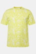 Men+ T-shirt, korte mouwen, bladerenprint, tot 84/86