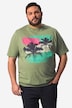 Men+ T-shirt buik-fit, korte mouwen, grote print, tot 84/86