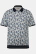 Men+ Poloshirt, Halbarm, Bauchfit, Piqué, Alloverdruck, bis 84/86