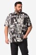 Men+ Hemd, Halbarm, Kentkragen, Comfort Fit, Alloverprint, bis 8 XL
